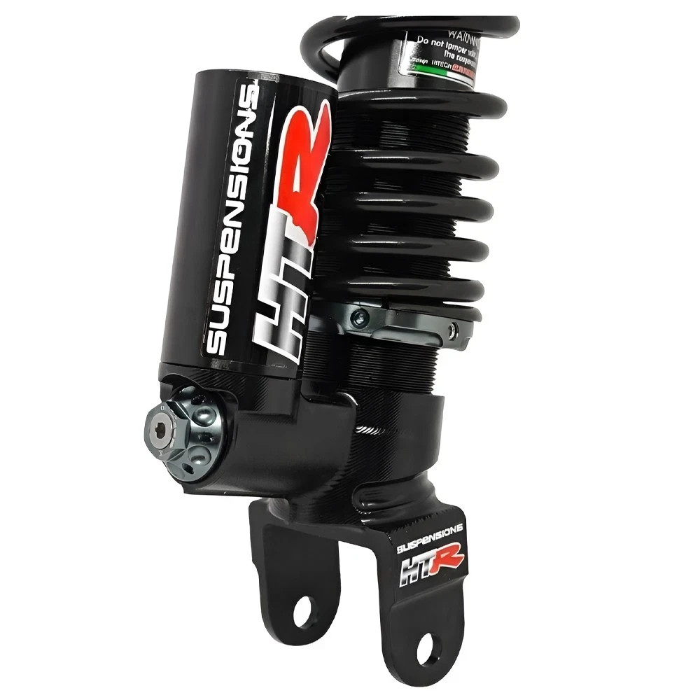 HTR Gas Rear Shock Absorber Hitech Carbone For Vespa PX 125-150 Brake A Di