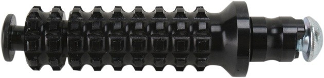 Vortex Rearset Replacement Footpeg Aluminum Black #RSP04BK