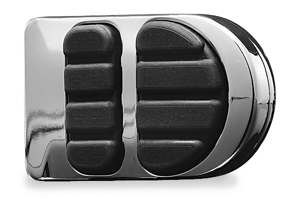 Kuryakyn 4025 ISO Brake Pedal Pad Chrome GL1500