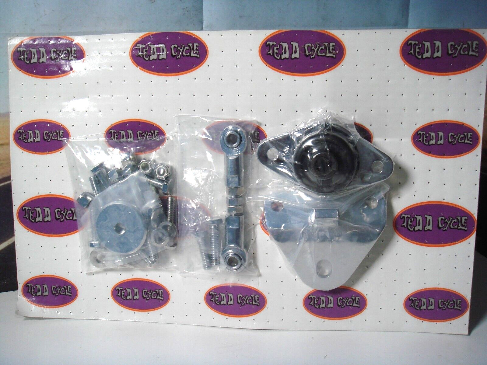 Harley Motor Mount FXR 1982-1994 Chrome Front Kit FLT 1979-07 V-Twin 31-0625 X4