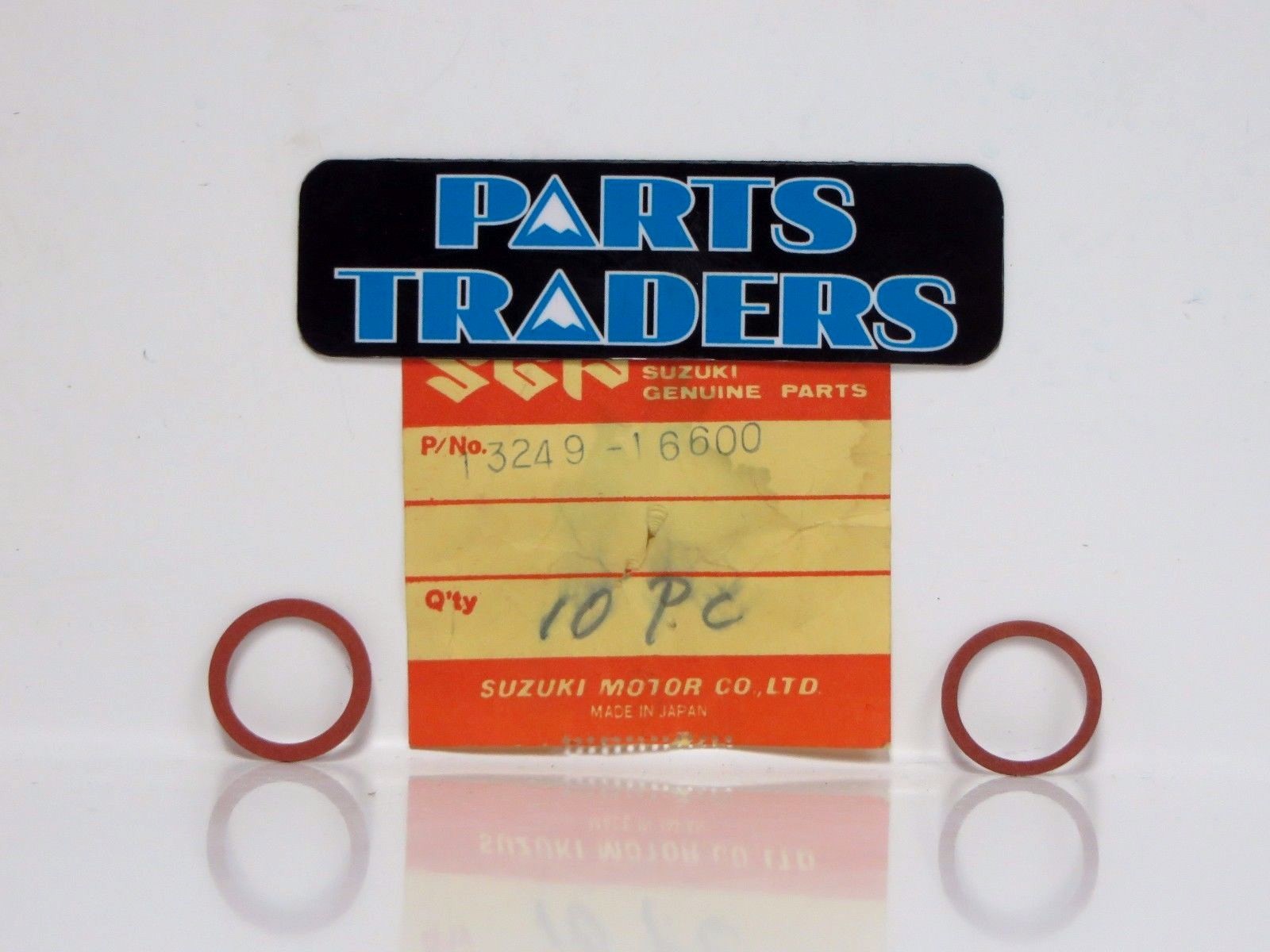 NOS Suzuki Drain Plug Gasket 16mm Set of 2 TM250 TM400 TS250 TS400 TM TS 250 400