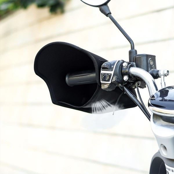 2Pcs Motorcycle Handlebar Muffs Water Resistant Sturdy handlebar Gloves
