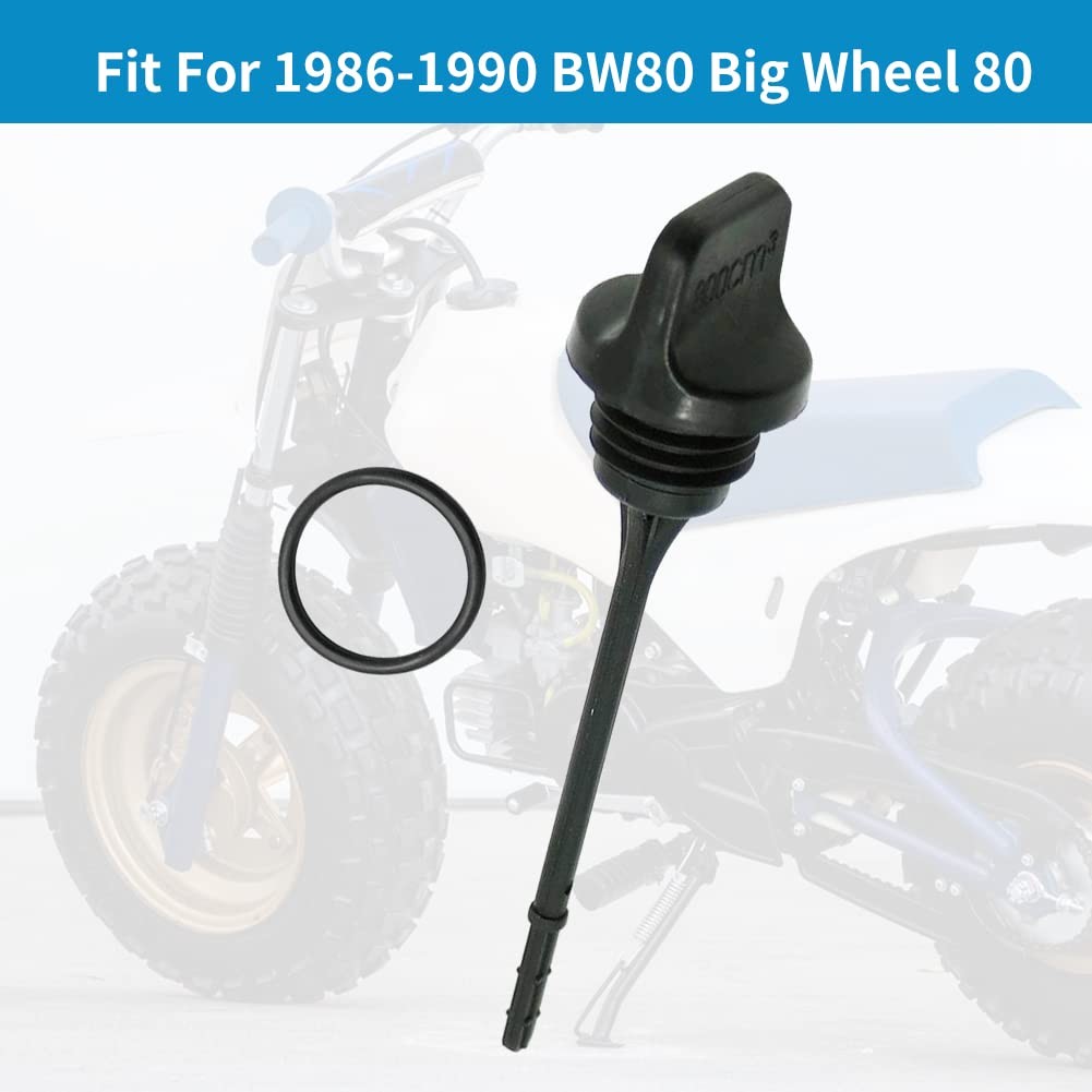 Engine Oil Dipstick & O-Ring For Yamaha BW80 PW80 93210-19123-00 517-15362-10-00