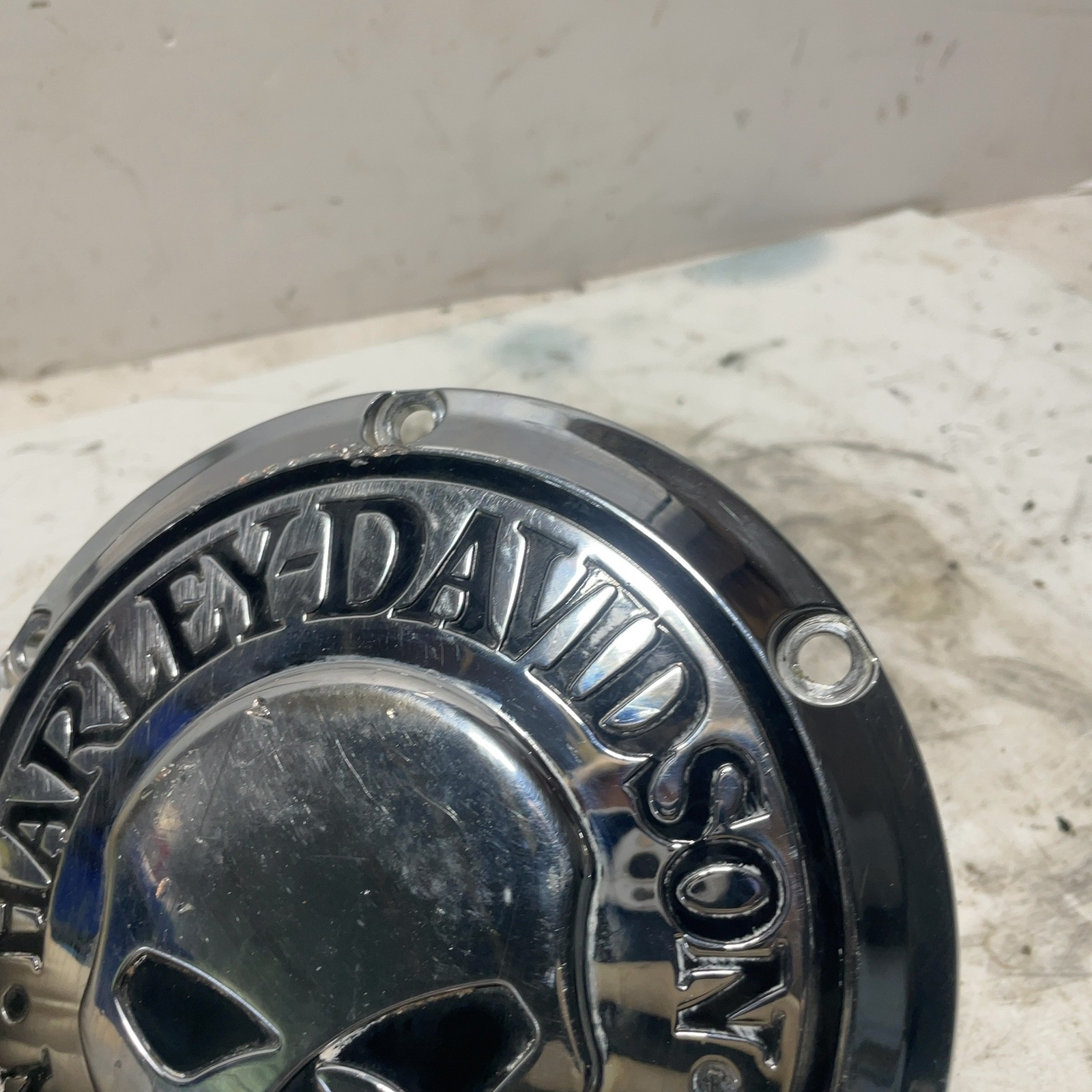04-20 Harley Sportster XL 883 1200 OEM Chrome Willie G Derby Cover