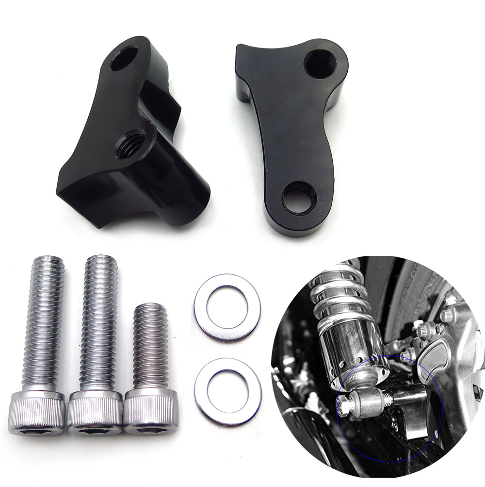 1.75″ Black Aluminum Lowering Kit For 2008-2016 Harley Dyna Fat Bob FXDF 06-17