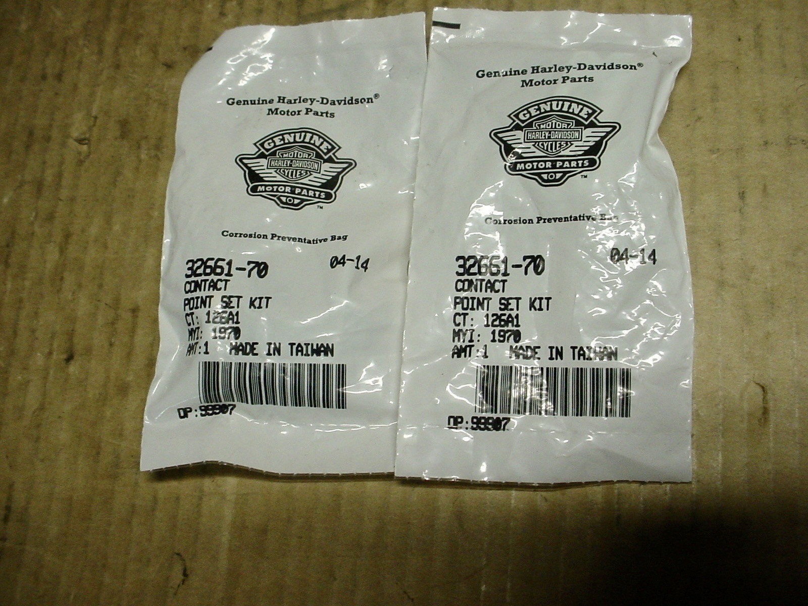 Harley Davidson Ignition Contact Points 32661-70