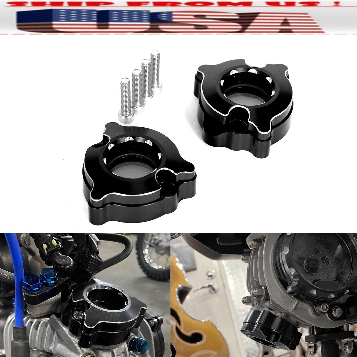 US Black Transparent Camshaft Valve Cover For Honda Monkey Grom Dax 125 CT125