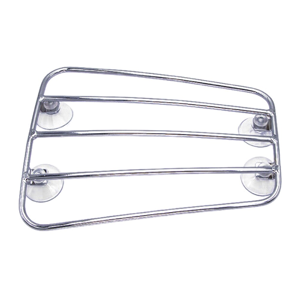 For Harley Cafe Racer Universal Motorcycle Suction Cup Fuel Gas Tank Parcel Rack