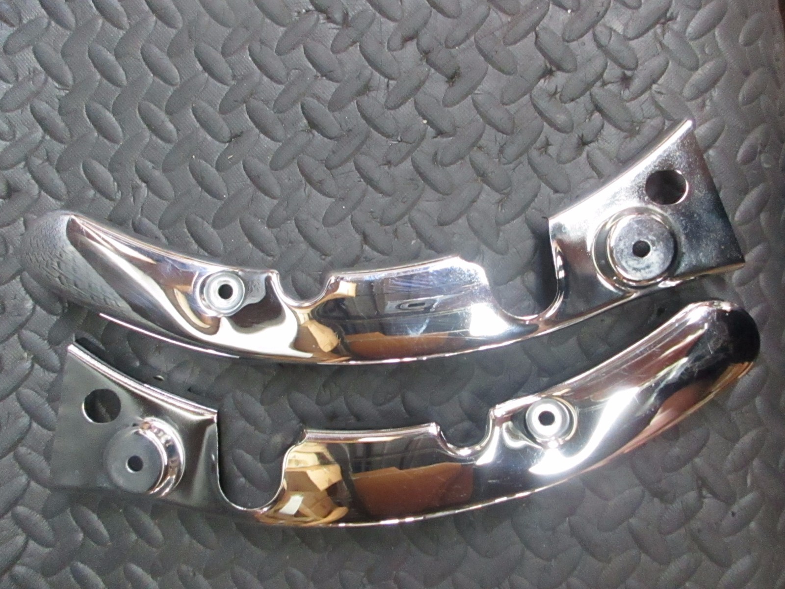 Harley Davidson OEM Chrome Rear Fender Strut Covers 09-Up FLH FLT Touring LH RH