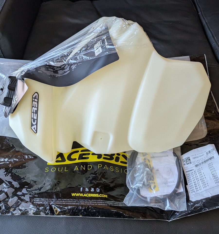 Acerbis 3.1 Gal Tank Gas-Gas EC/EX/MC 250/300/350/450 2021-23 2895670147