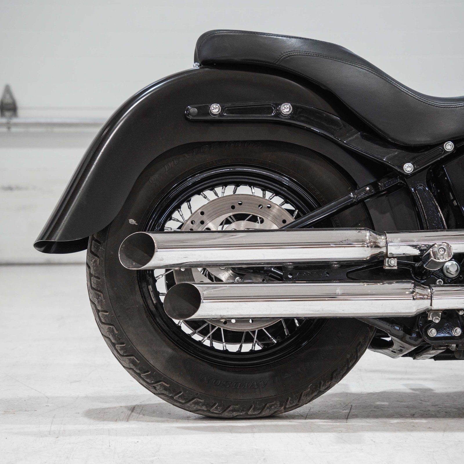 Klock Werks Smooth Benchmark Rear Fender KWF-02-0369 Softail Slim