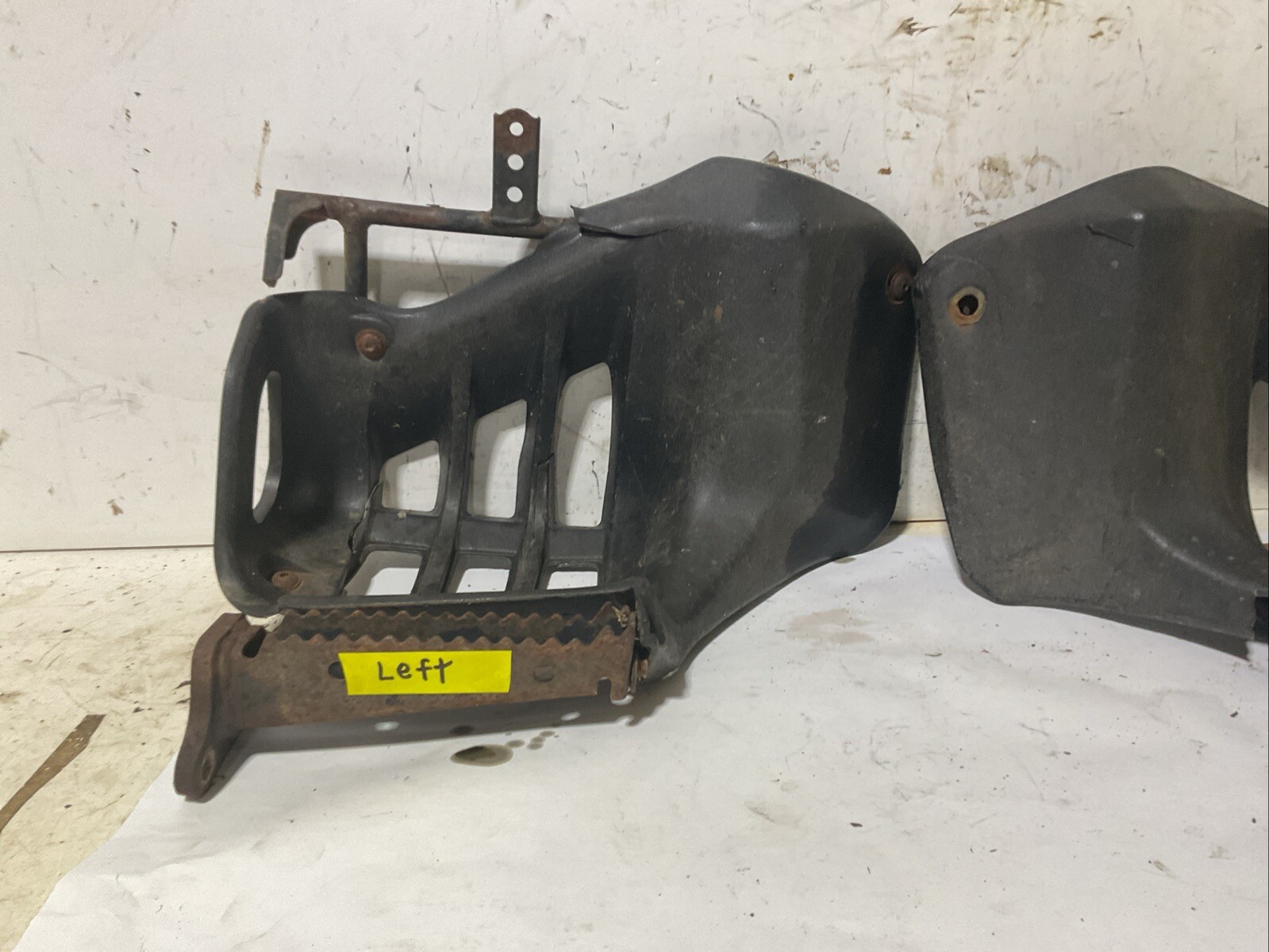 Suzuki LTZ-400 For Pegs- Plastic Insert Cracked- Metal Frame Is Good And Straigh