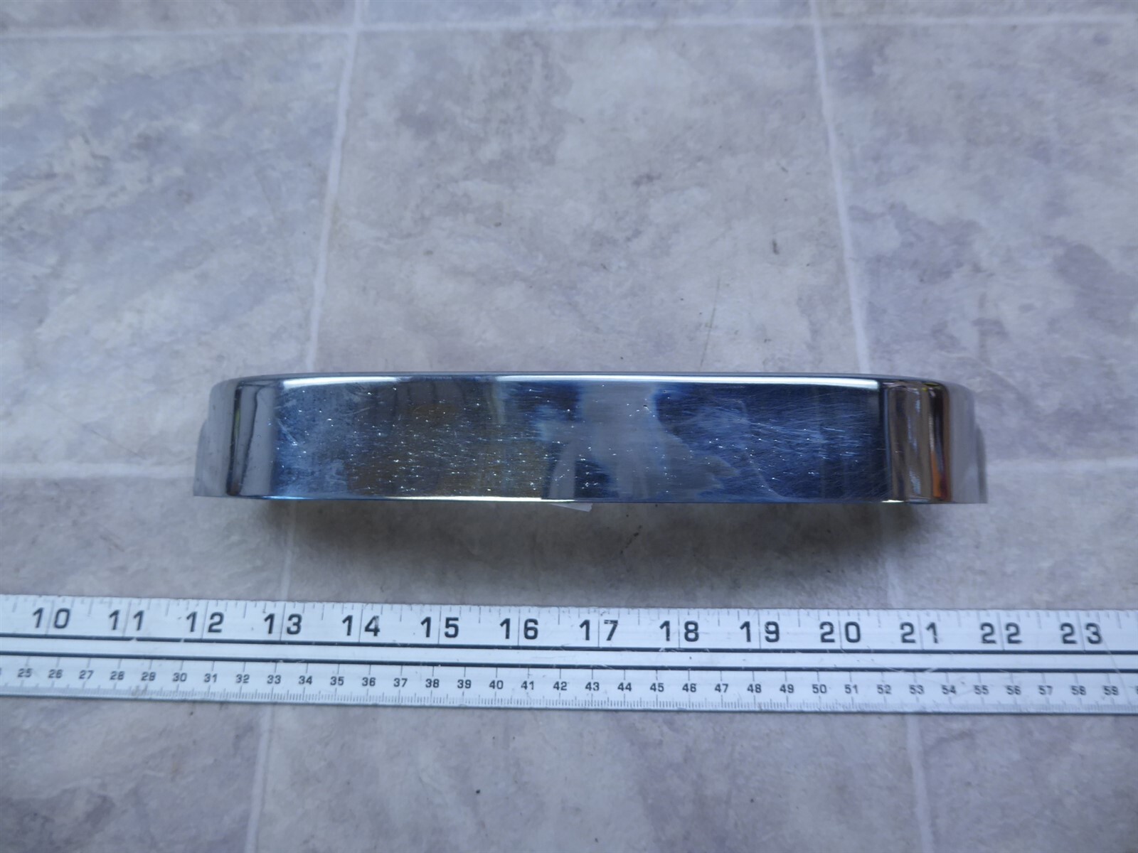 1977 Suzuki GS750E S891-6) chrome front fork trim cover
