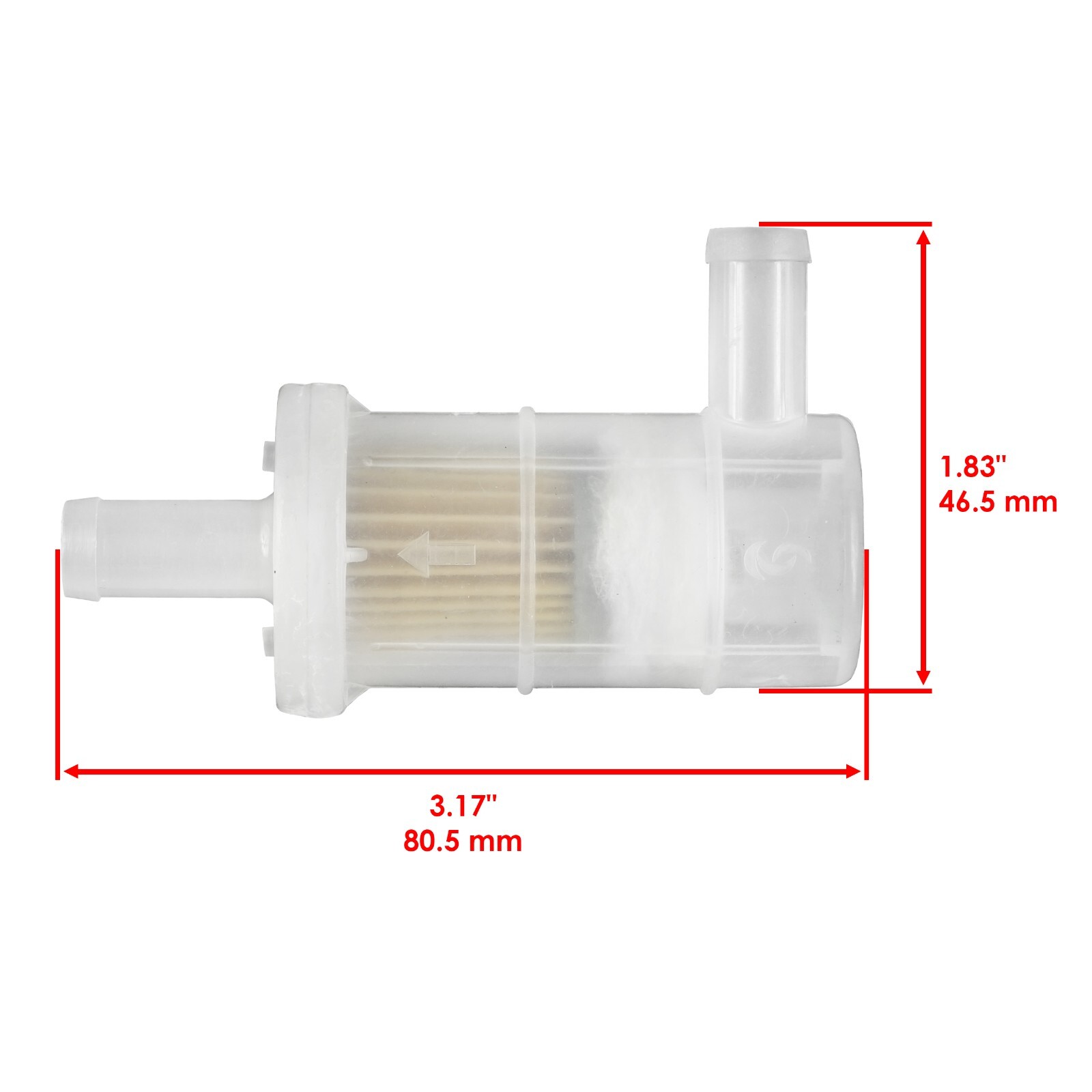 Fuel Filter Fits Kawasaki ZX1200C ZZR1200 2002 2003 2004 2005 49019-1083
