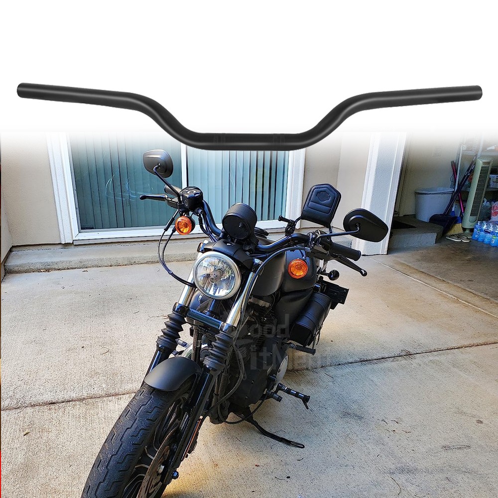 For Harley Sportster Iron XL 883 1200 Dyna 1 Inch 25mm Drag Handle Bar Handlebar
