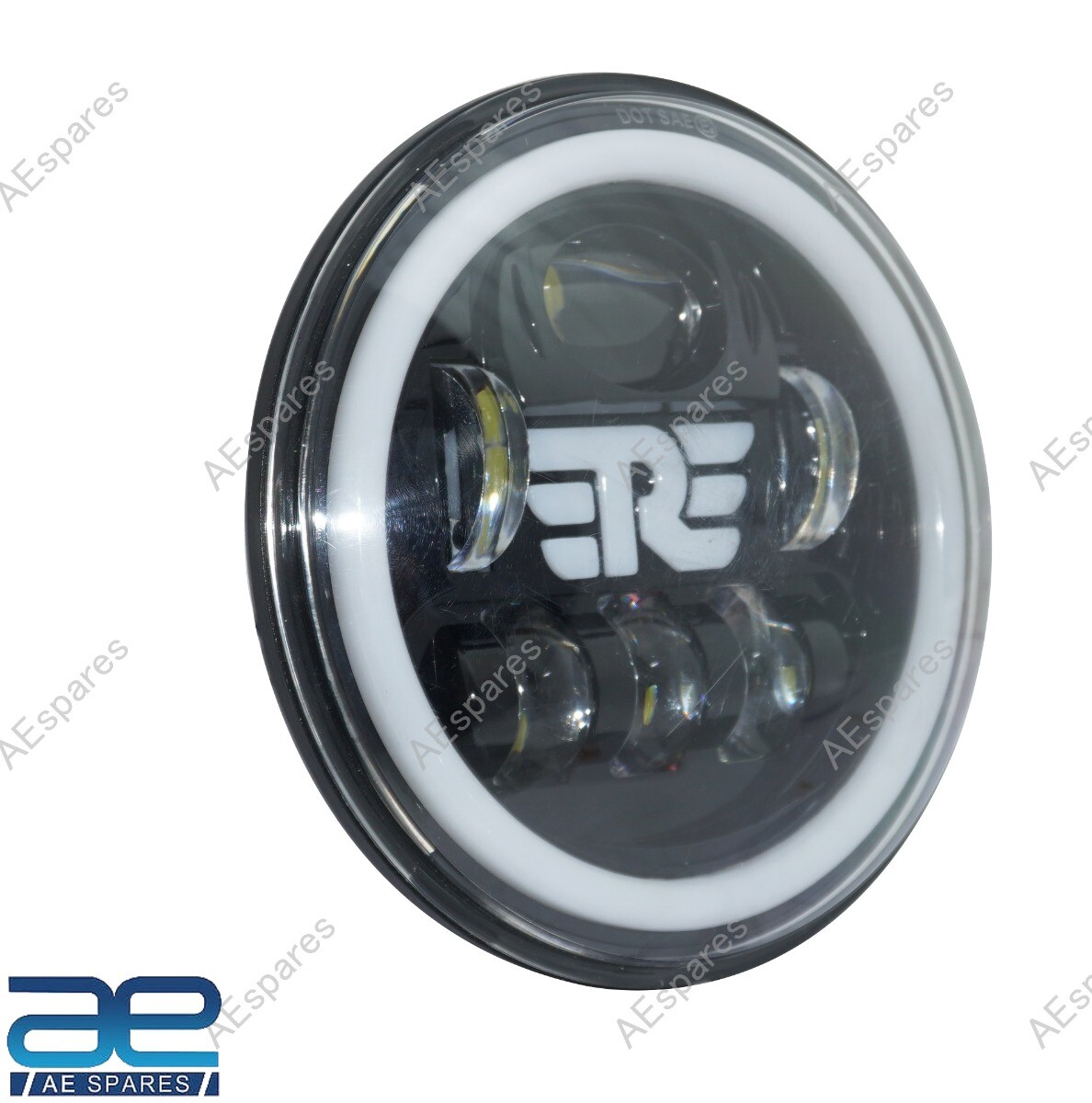 7” LED Headlight For Royal Enfield Interceptor Continental GT650 Meteor 350 @RE