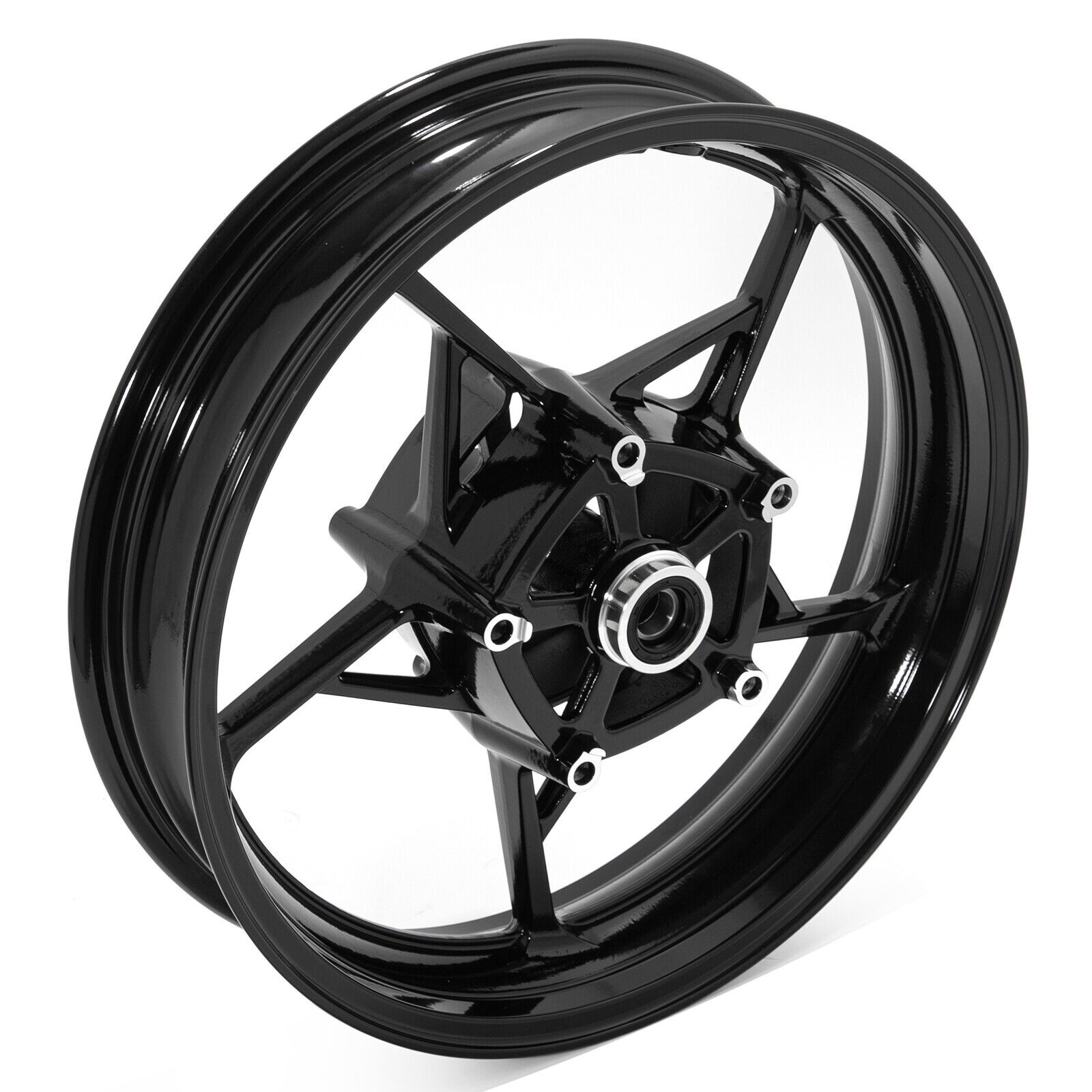Ninja 650 17×3.5″ Tubeless Front Wheel Gloss Black for Kawasaki Z650 Z 900 17-23