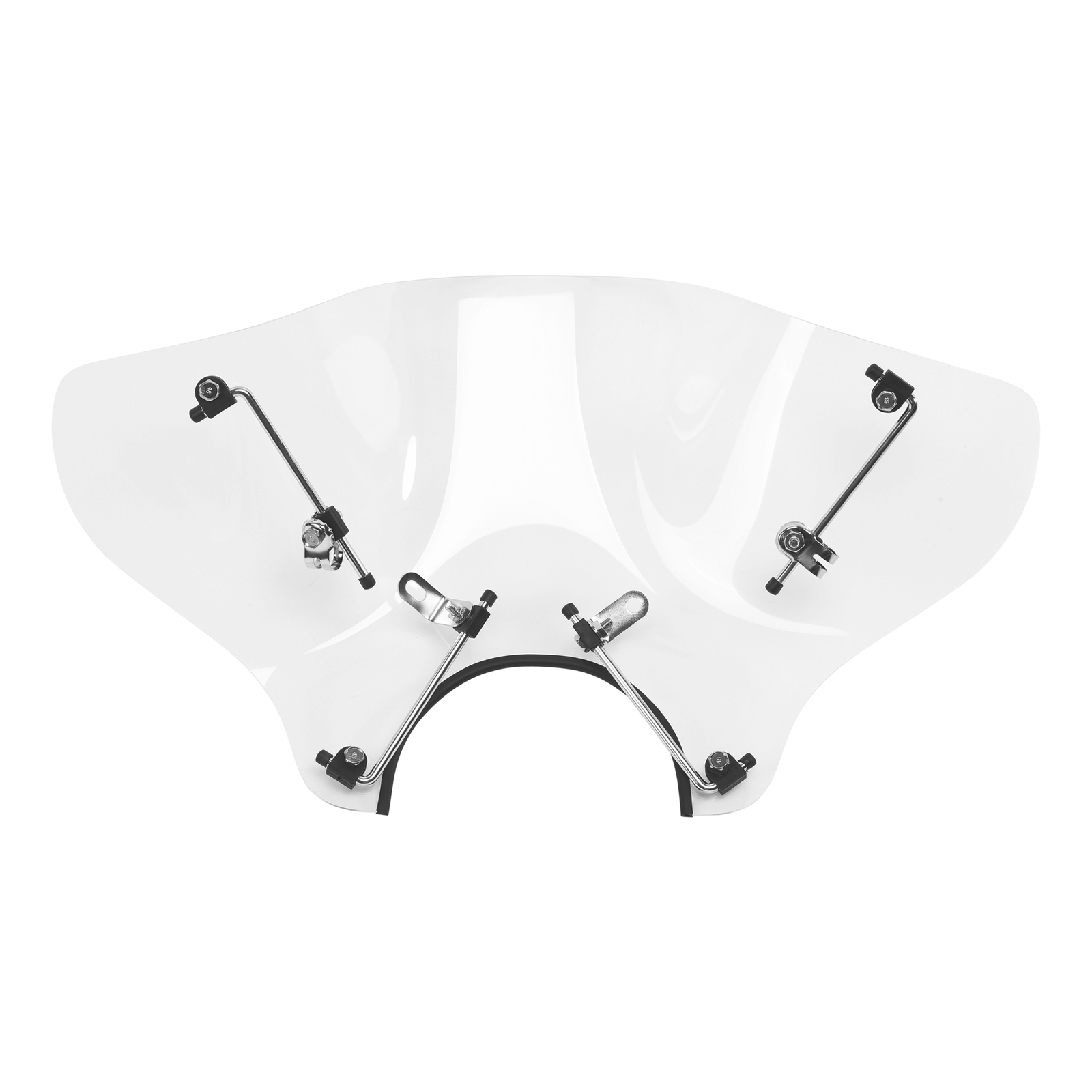 Motorcycle Windshield Windscreen Mounting Kit Universal Fit For Honda Cruiser