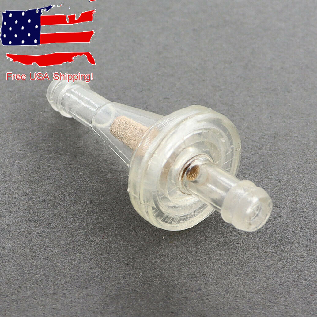 10x Snowmobile 1/4″ Motorcycle Inline Gas Fuel Filter for Dirt Bike ATV UTV US