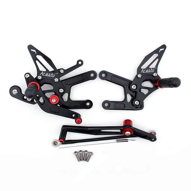 Rearset Rear set for Yamaha YZF 600 R6 2006-2016 Black US, U5