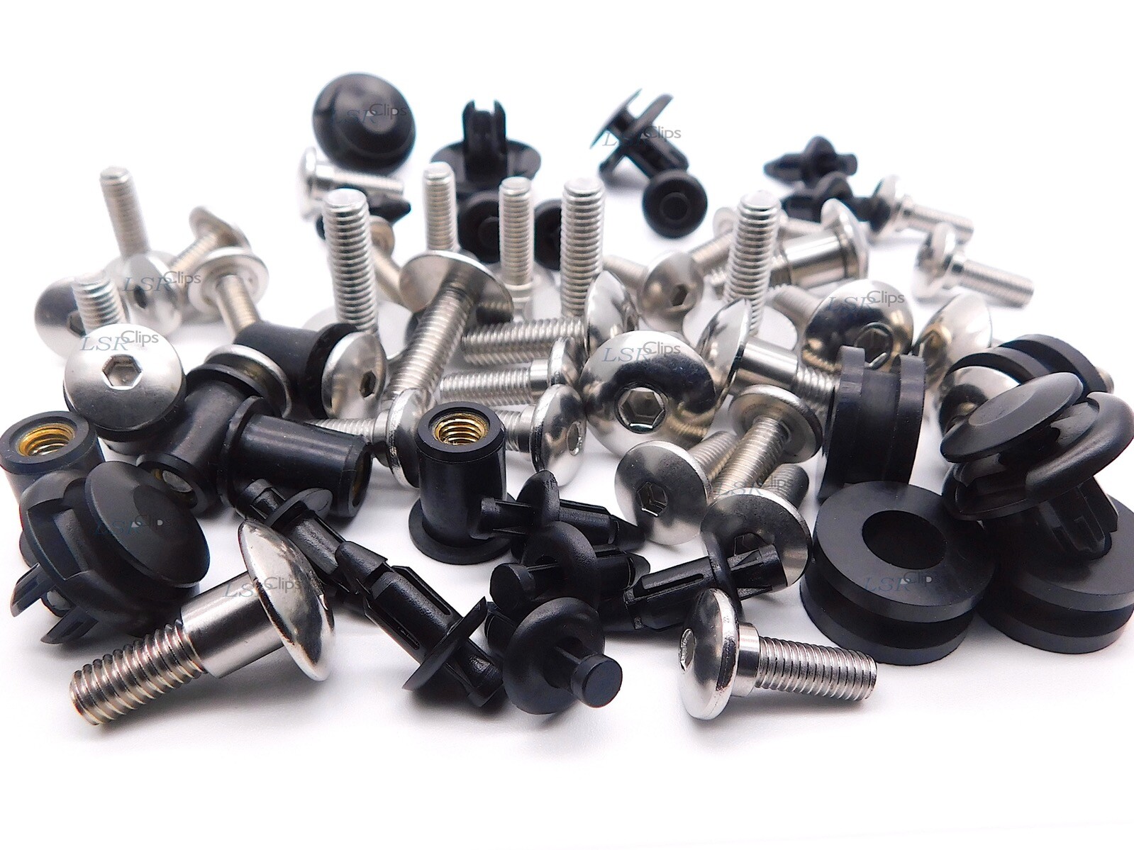 GSX-R 600 2011-2018 stainless steel fairing bolts kit