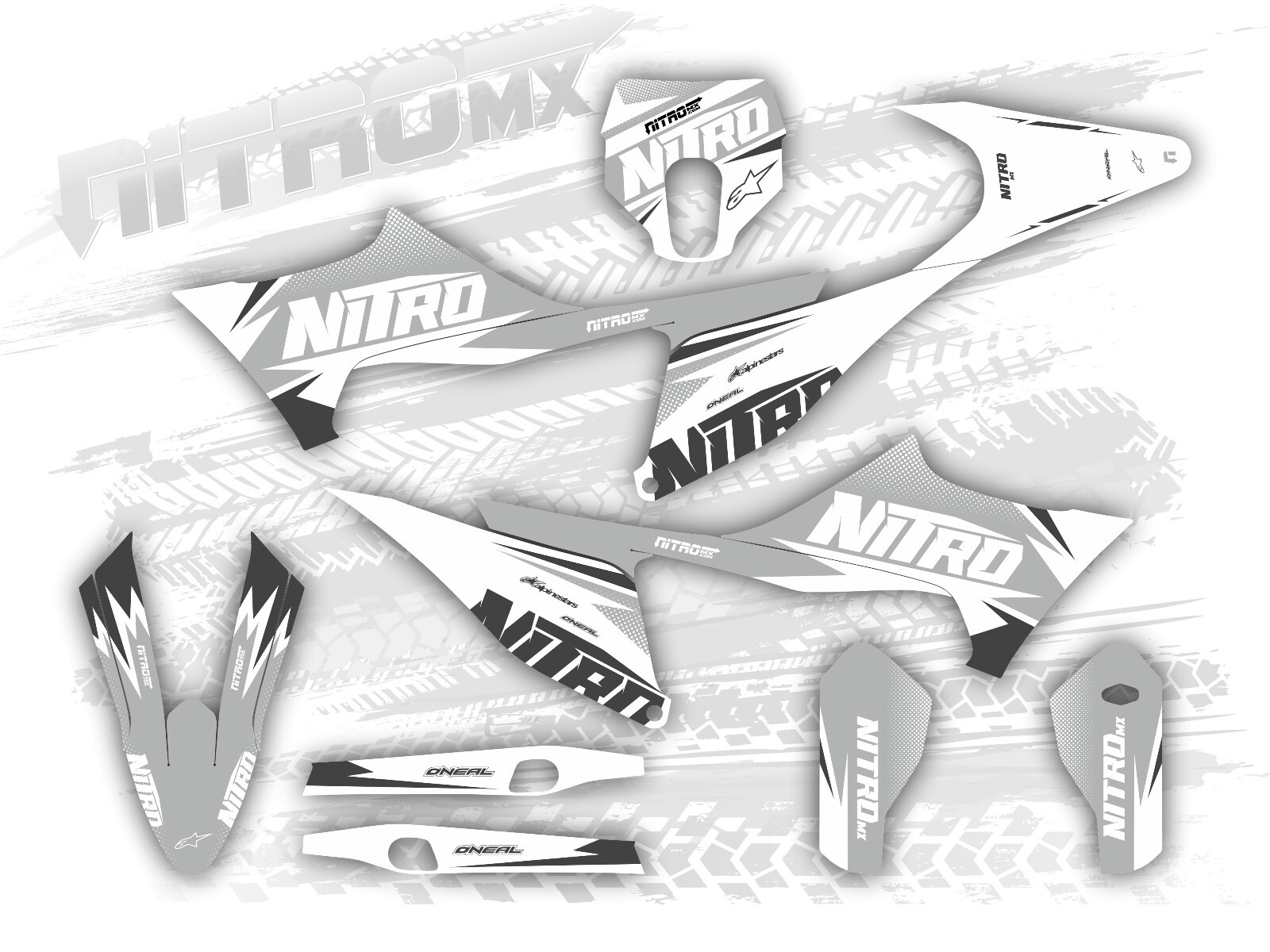 Graphics Kit fits Stark Future Varg EX 2022 2023 2024 2025 Decals Stickers