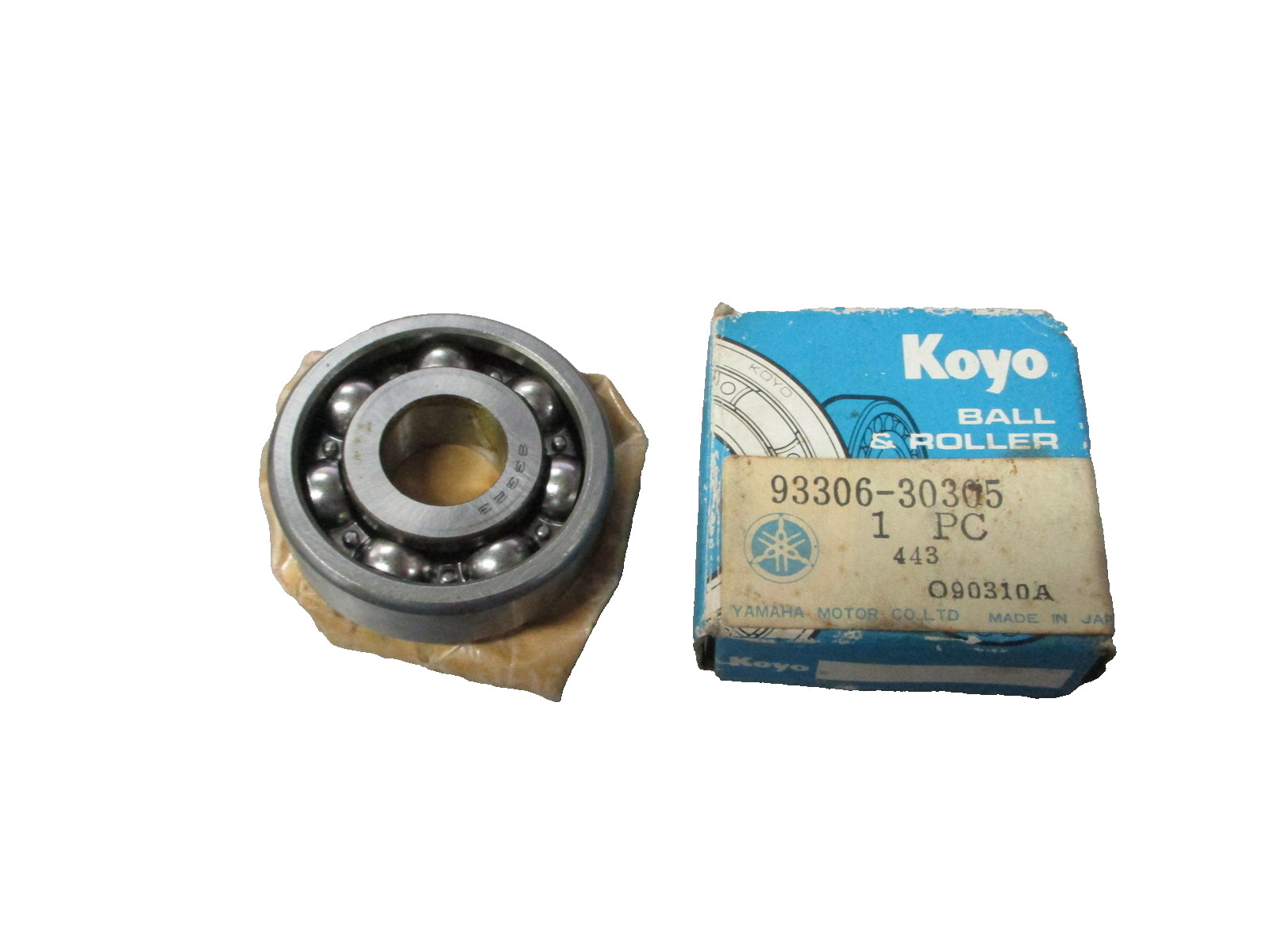 NOS Yamaha Bearing B6303 1974-1976 YZ80 1973-1976 GTMX 93306-30305