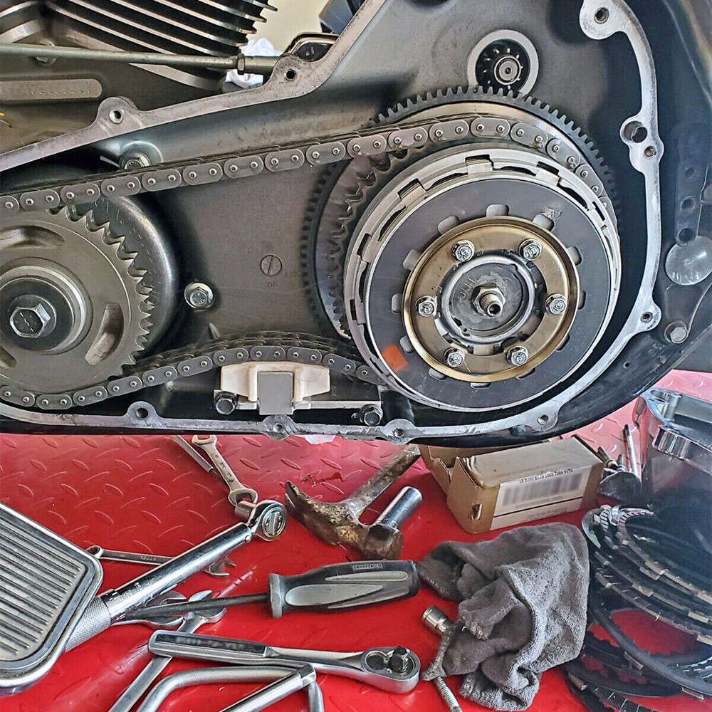 M8 Automatic Primary Chain Tensioner Adjuster For HD Milwaukee Eight Touring 17+