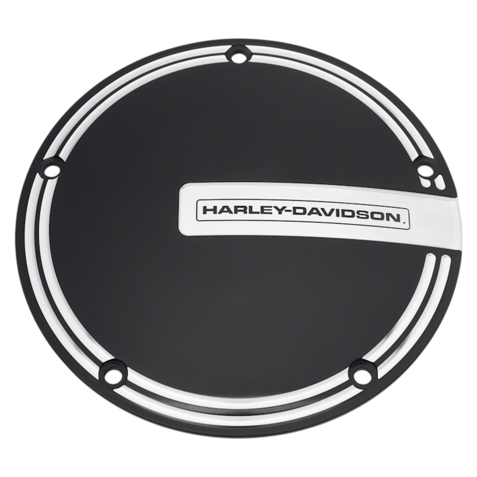 oem Harley Davidson Black Machine Cut Empire Derby Cover Touring 2016+ 25701173