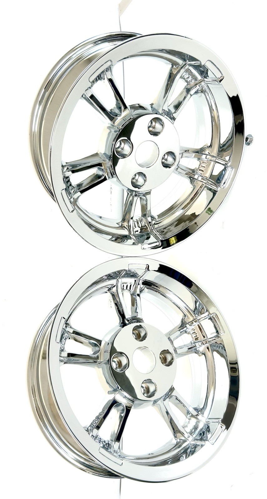 HARLEY REAR WHEELS FREEWHEELER TRI GLIDE Chrome 2009 -25 ENFORCER RIMS OUTRIGHT^