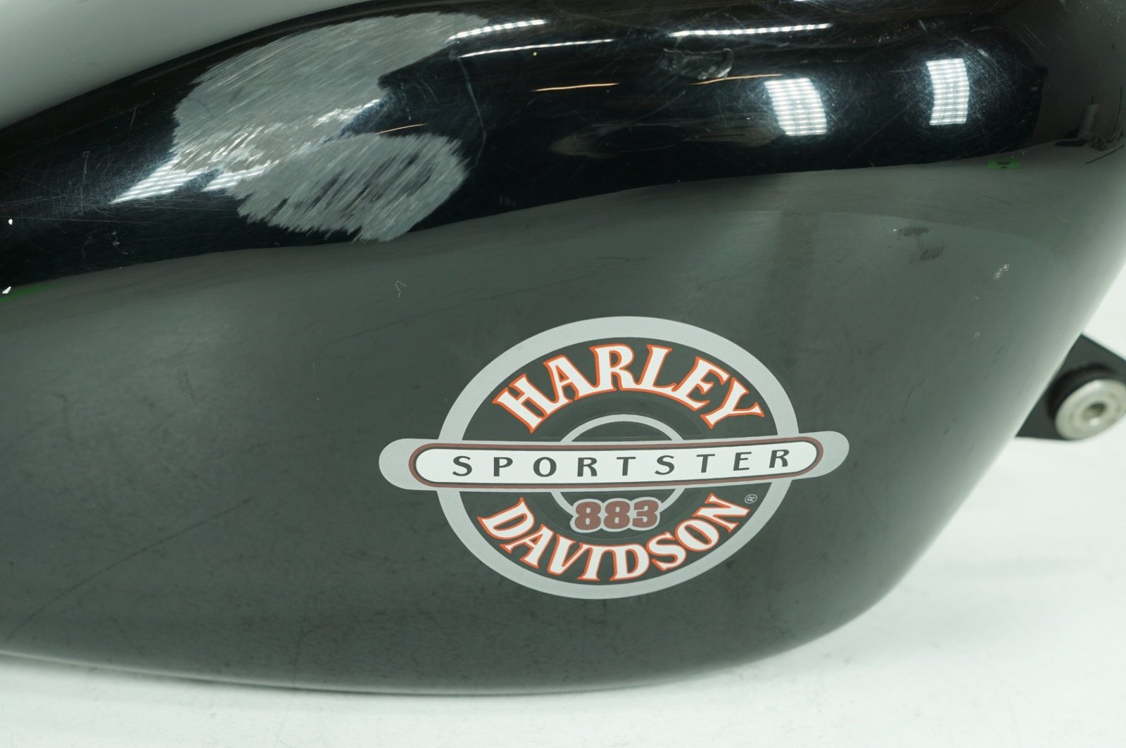 2002 Harley Sportster XL883 OEM Fuel Gas Tank Gasoline Reservoir 61348-03 DENTED