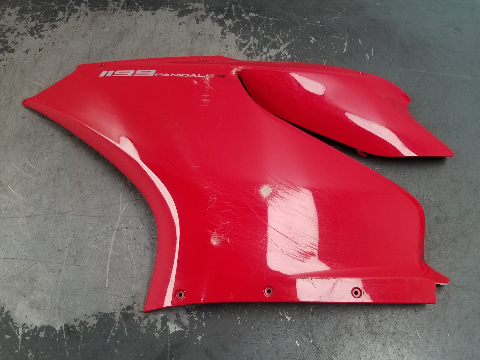 2013 Ducati 1199S Panigale Left Upper Side Fairing – * #0979 VV6