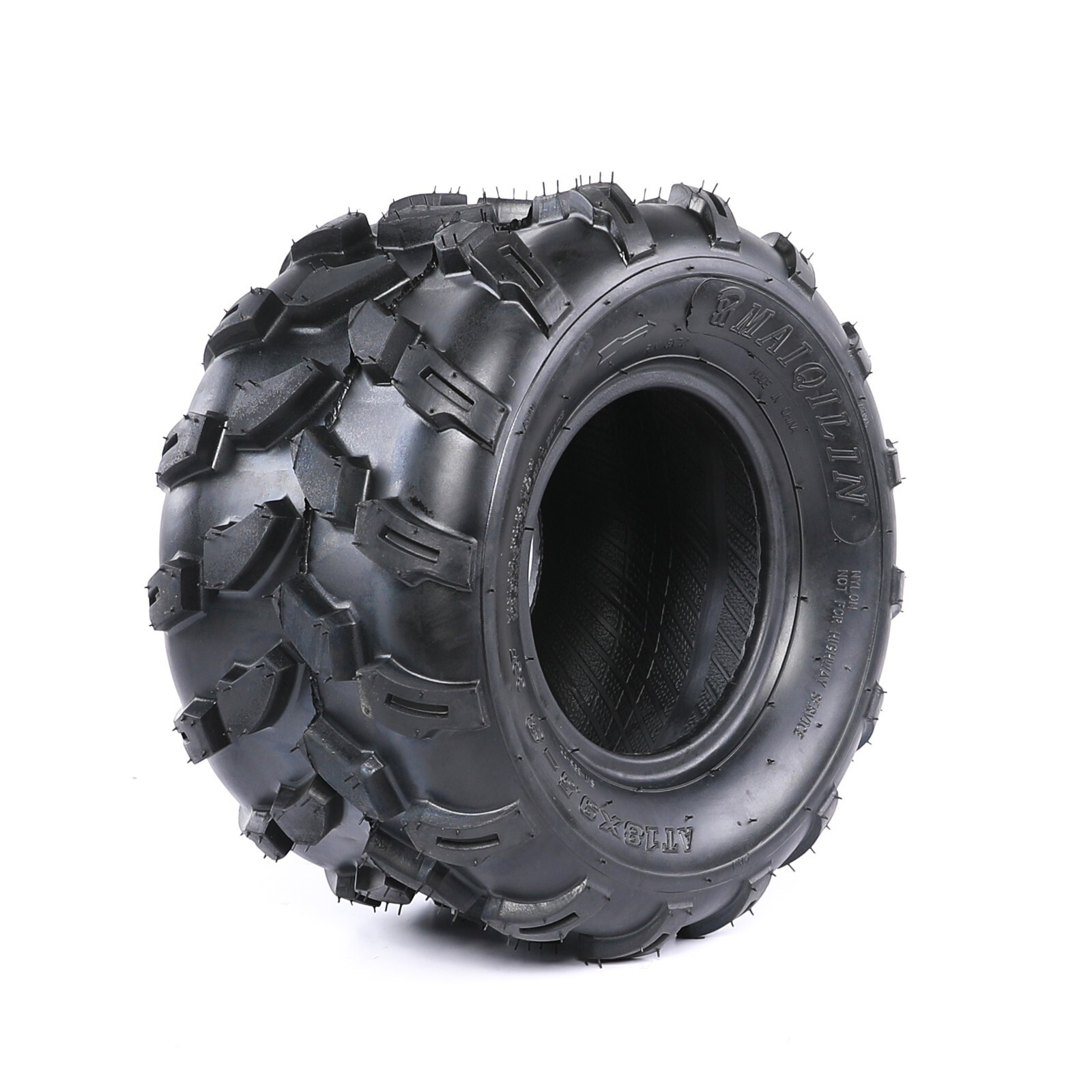 4pcs 18×9.50-8” Tire Tubeless for Go Kart Tractor Mower Buggy ATV Snow Track US