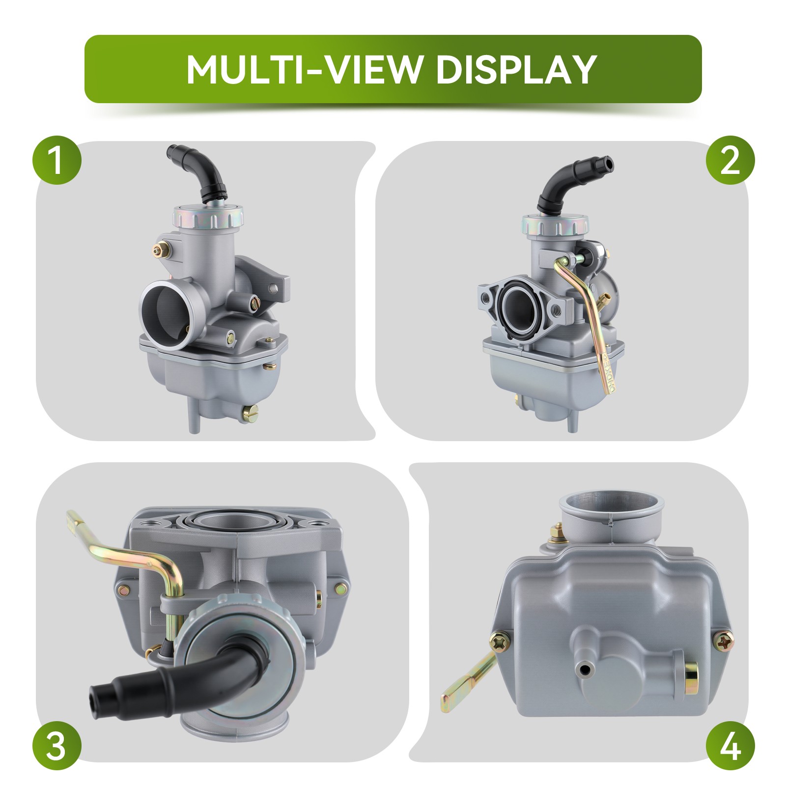 PZ20 Carburetor for Honda CRF50F XL75 CRF80F XR50R Chinese Quad 4 Stroke ATV
