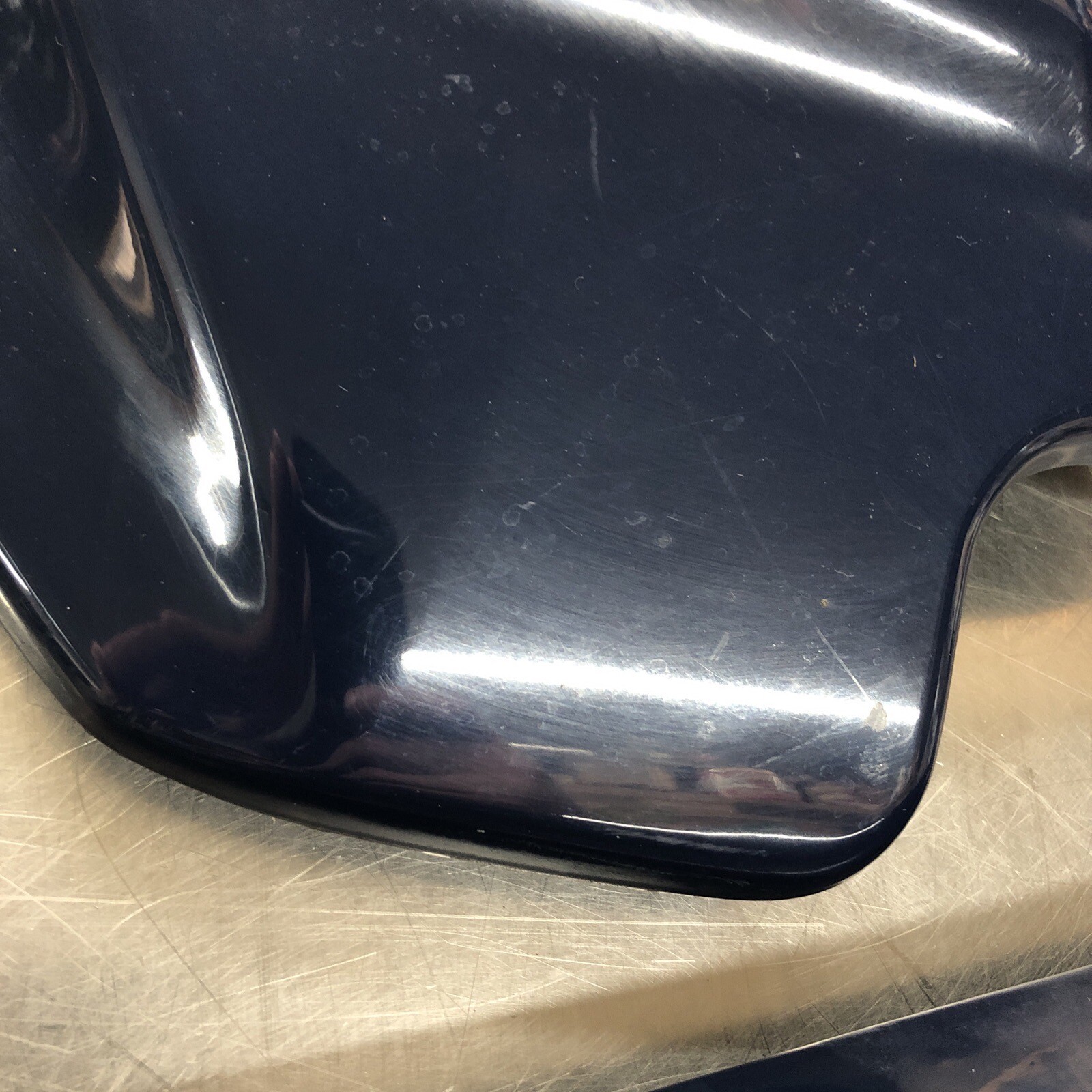 2001 Harley Davidson FLH Side Covers Pair Blue 66619-97A & 66670-97A