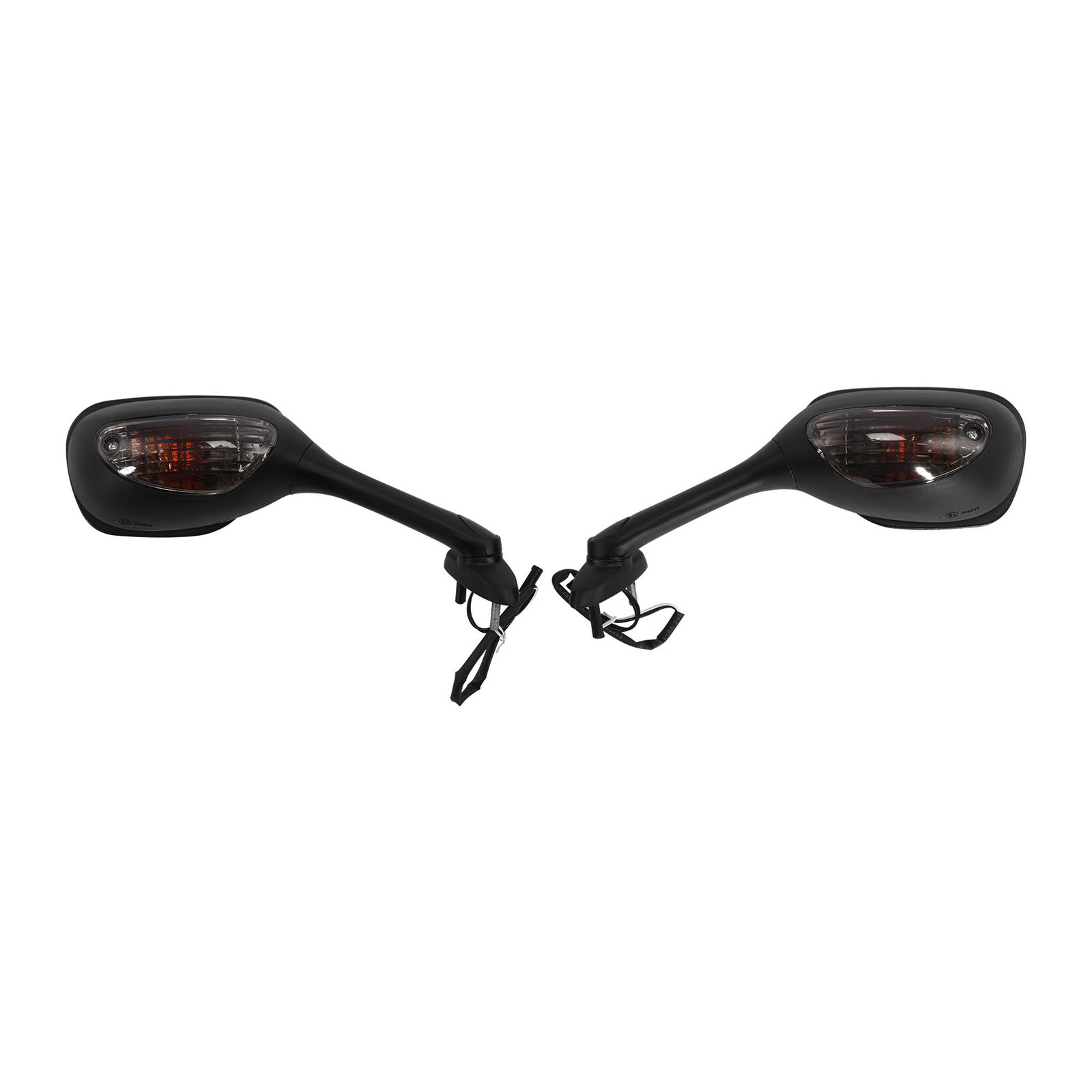 Rearview Side Mirrors W/ Turn Signals Fit For Suzuki GSXR600 GSXR750 2006-2024