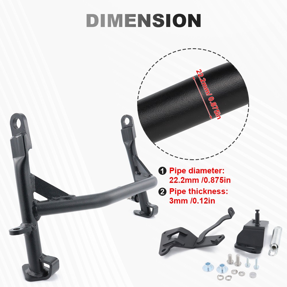 Steel Centerstand Main Stand Support Fit For Kawasaki Vulcan S 650 2015-2024