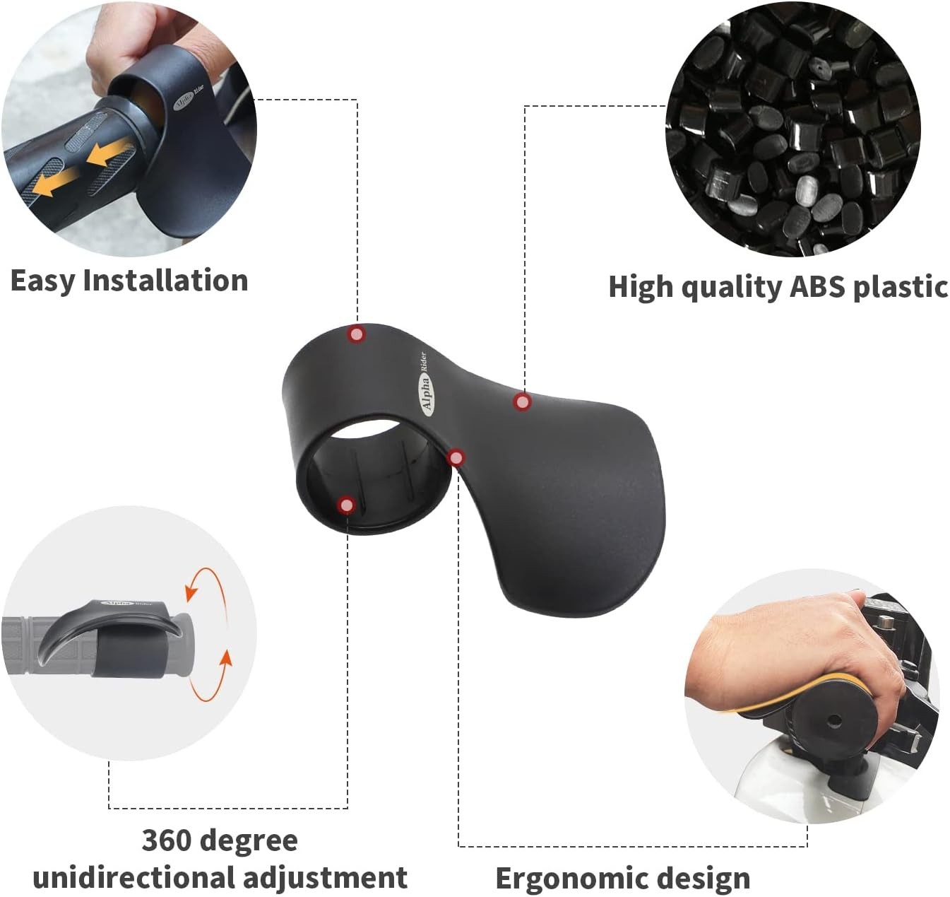 Ergonomic Cruise Throttle Assist for 7/8″ Handlebars – Enhanced Riding Comfort