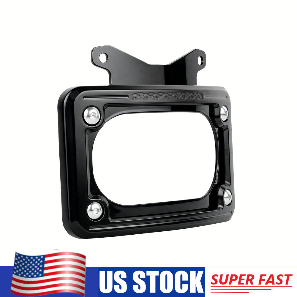 Curved License Plate Frame For Harley Road Glide 2010-2023 / Road King 2017-2025