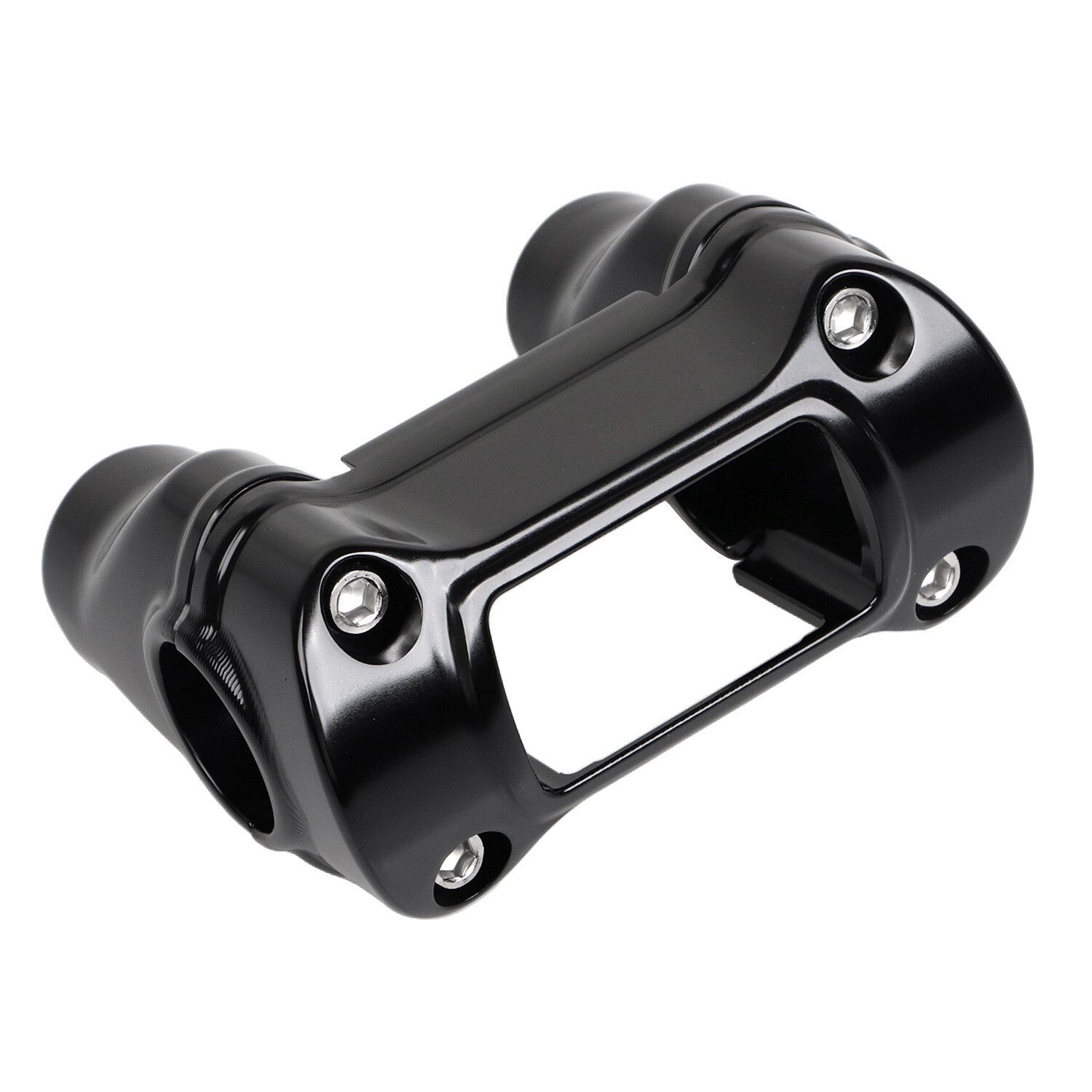 2″ Motorcycle Handlebar Riser 1 1/4″ Bar Clamp for Harley Softail Dyna Sportster