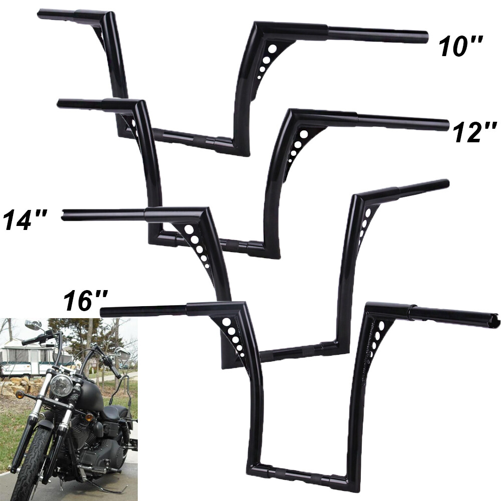 10″ 12″ 14″ 16″ Ape Hanger Bar Handlebar For Harley Sportster Iron 883 1200 XL