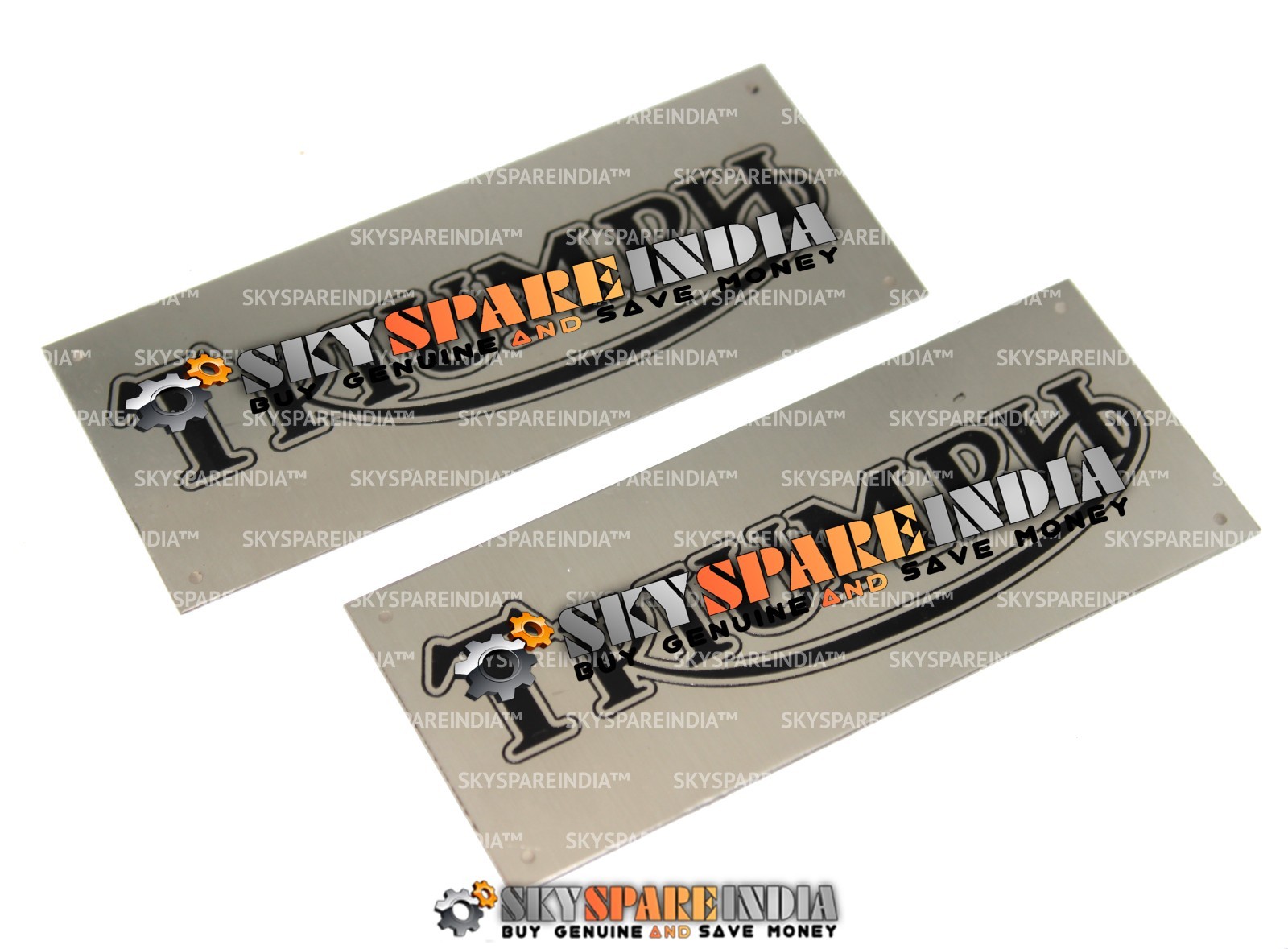 Customized Badge Emblem Decal Set Compatible With Triumph Motorcycle