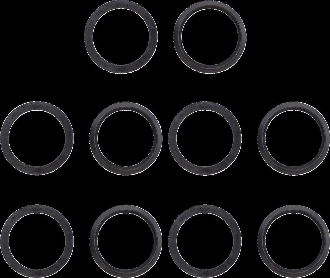 James Gaskets JGI-26995-98 Intake Manifold to Head Seal with Metal Ring