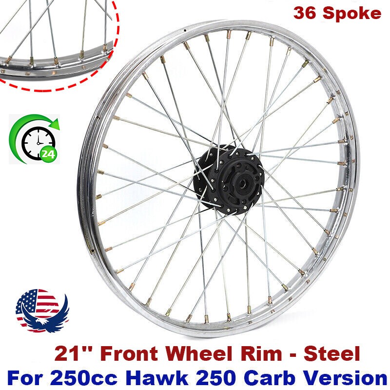 21″ Front Wheel Rim For 250cc Hawk 250 Carb Version Dirt Bike Pit Bike – 1.4*21