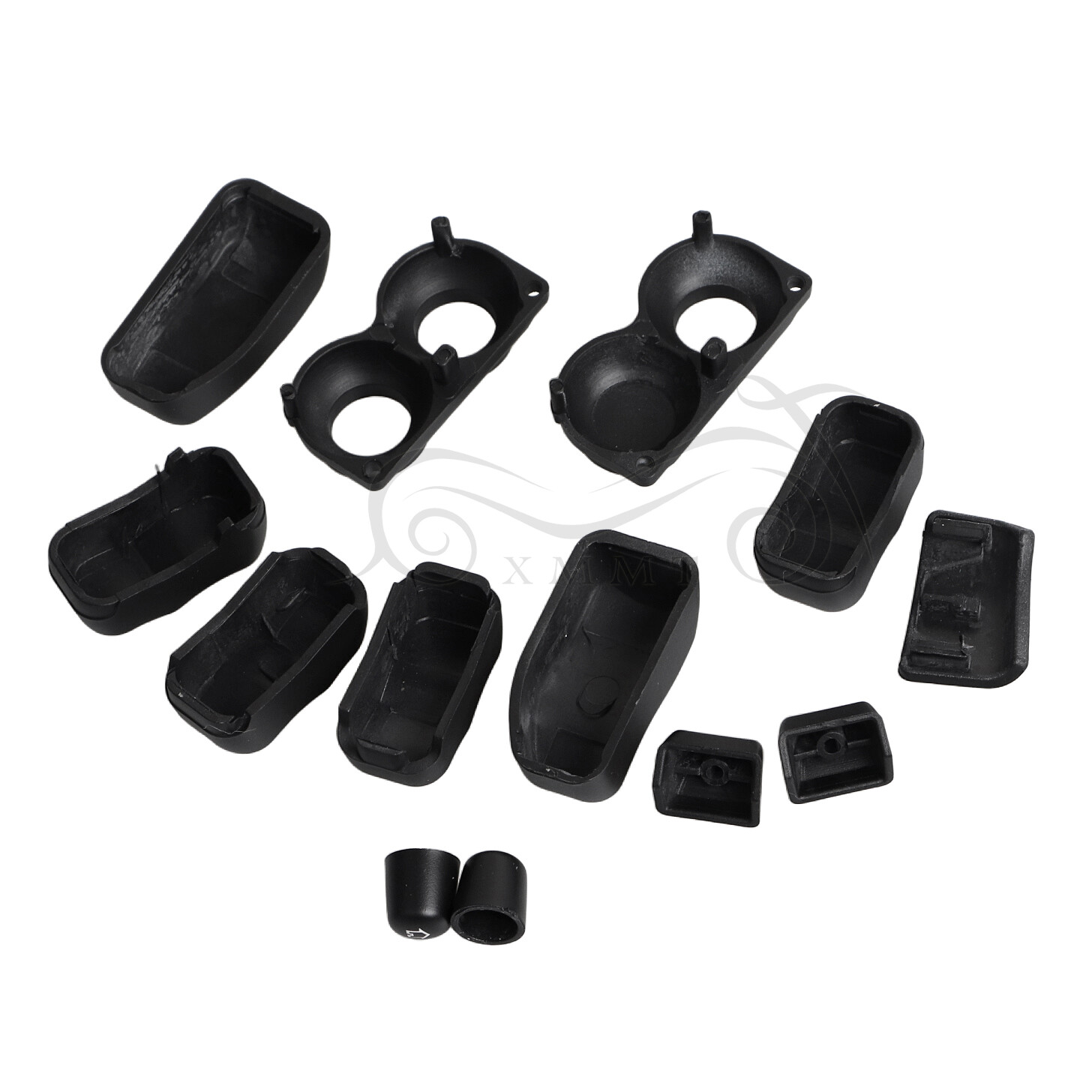 ABS Hand Control Switch Housing Button Cap For Harley Road Glide King FLTRU FLHR