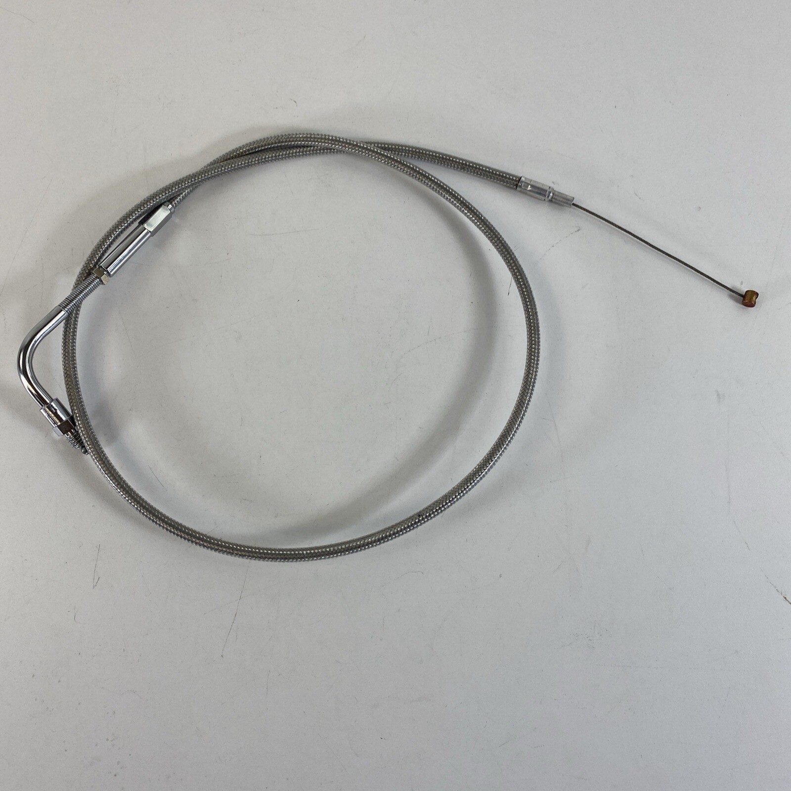 Barnett Clear Coat Idle Cable +6″ 38in Harley Davidson FX 96-05 102-30-40015-06