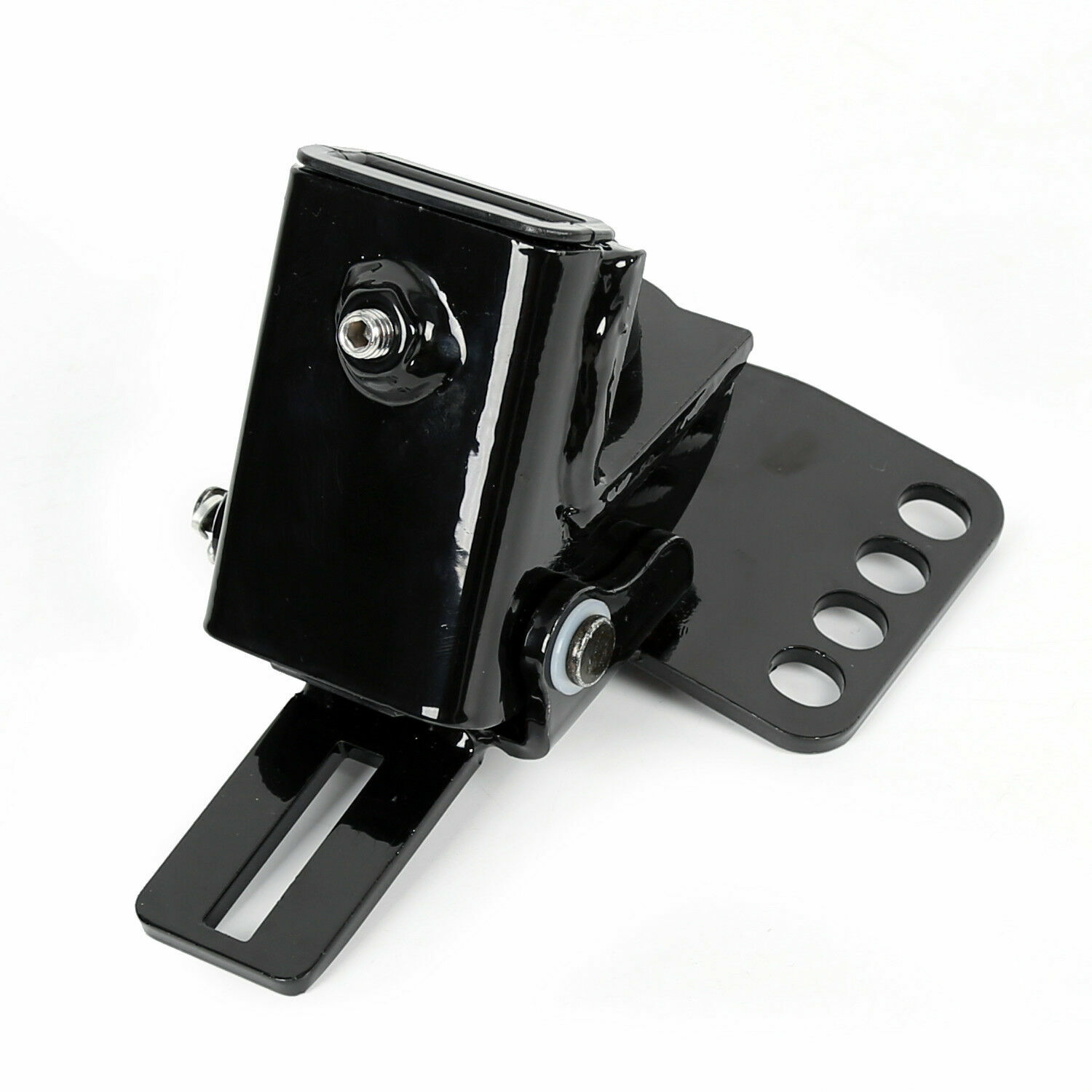 Plug-in Driver Rider Backrest Pad For Harley CVO Touring Road King Glide 97-23