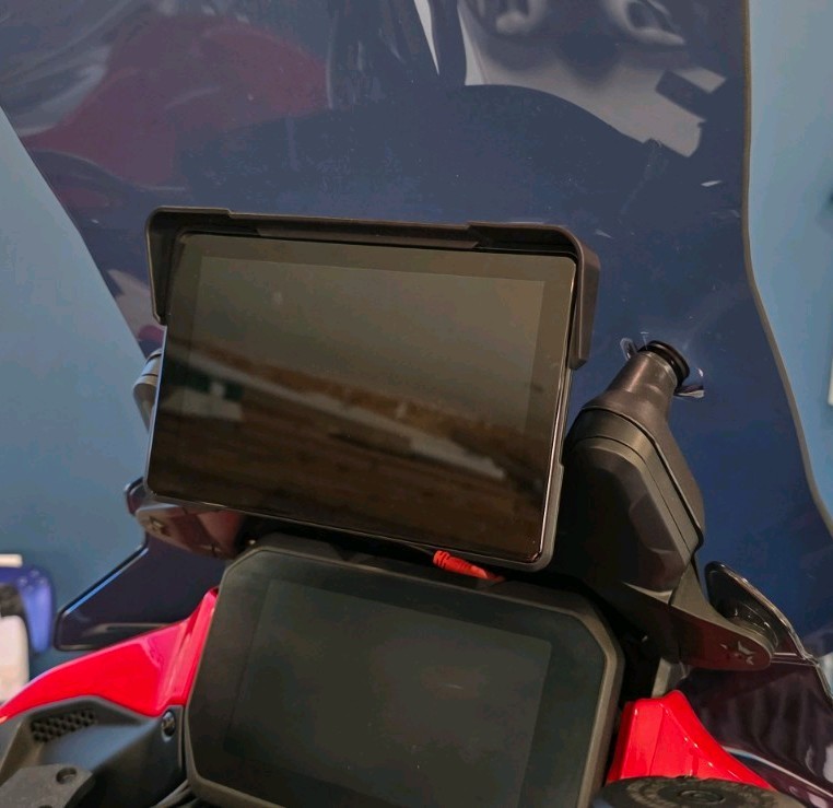 Ducati Multistrada V4 ball mount Aoocci/Carpuride/Innovv/etc.. nav sat gps ram