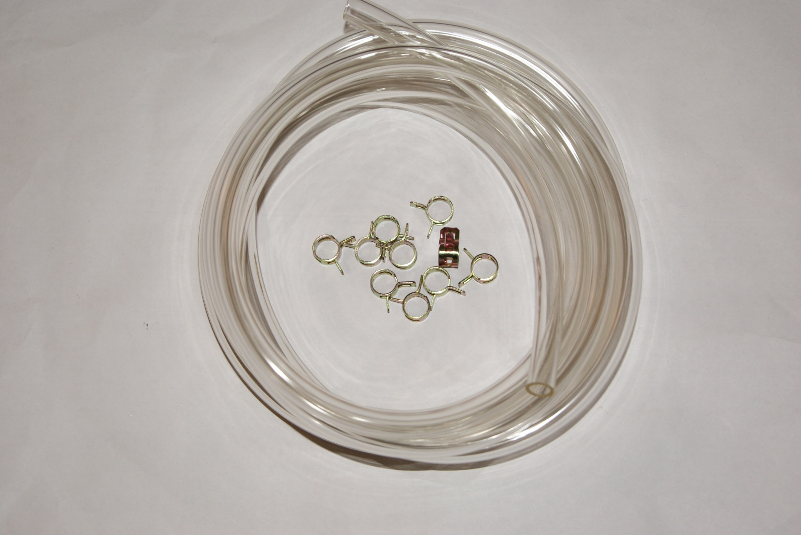 5/16″ ID Clear Fuel Line Gas Hose 5′ Matchless AJS BSA Triumph Norton