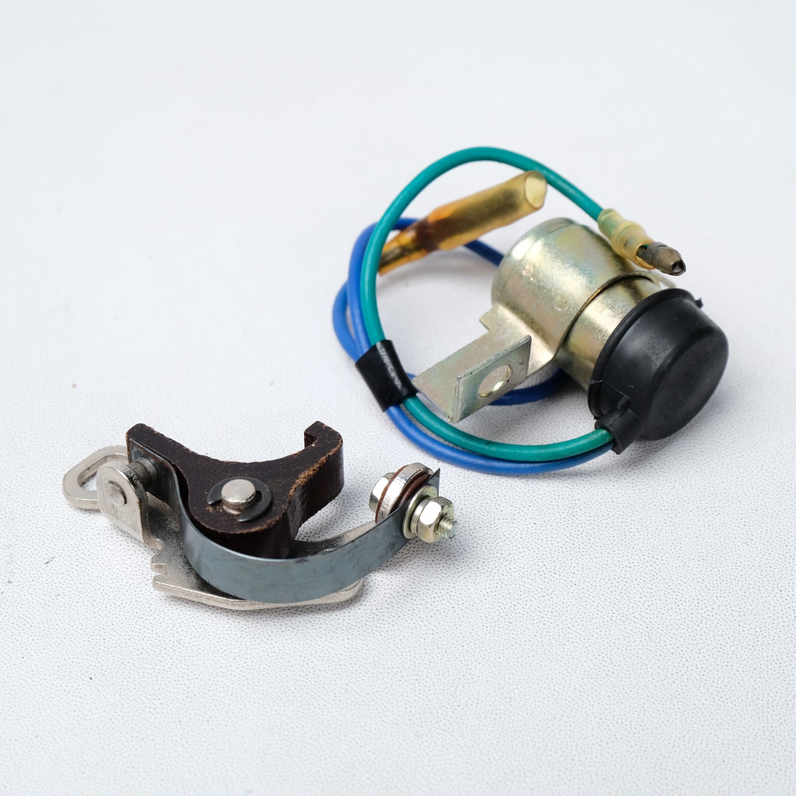 Honda CB100 CL100 XL100 SL100 CB125 CL125 NOS Condenser Contact Points Kit